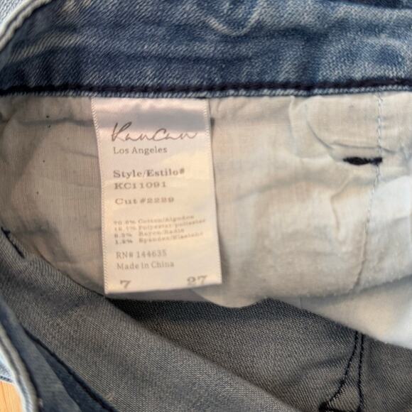 Kancan denim shorts 7/27‎ cutoff - Picture 4 of 5